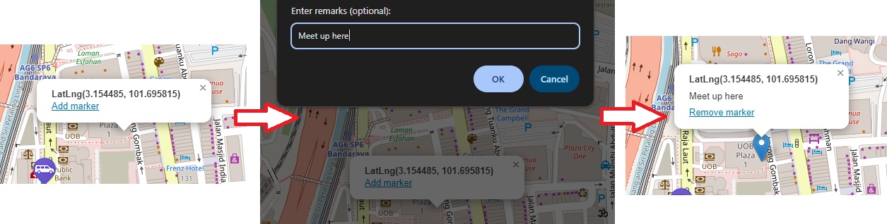 Steps to Add a Custom Location Marker